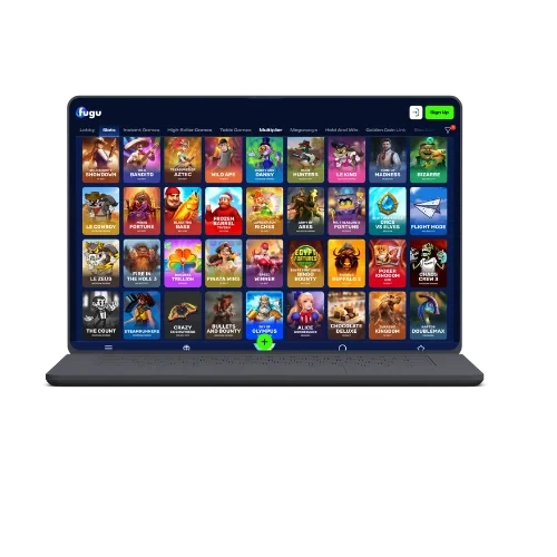 Fugu Casino Lobby am Desktop