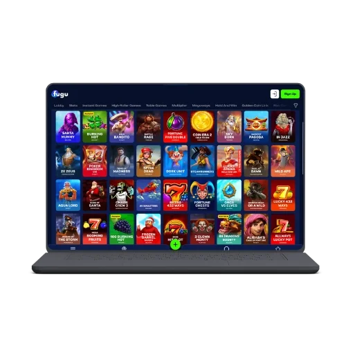 Fugu Casino Slots am Desktop